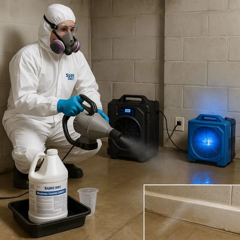 Sanitization and Odor Removal process in Ontario, NY